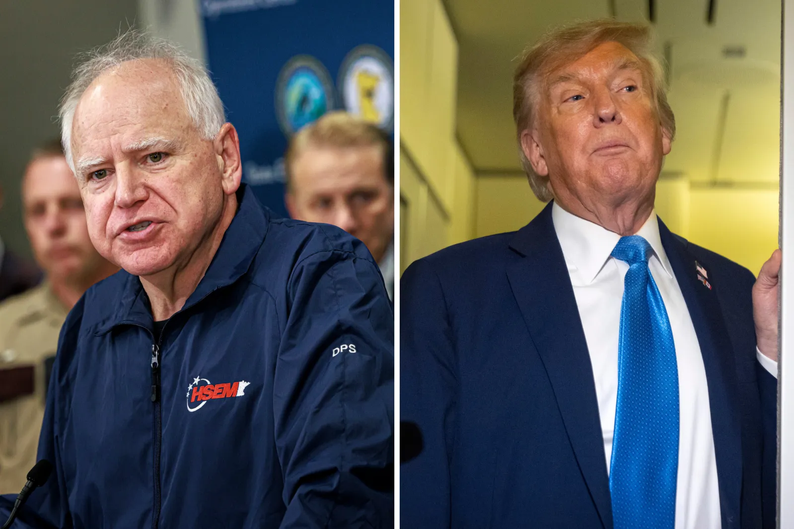 Trump Won't 'Waste Time' Calling Tim Walz After Minnesota Assassination -  Newsweek