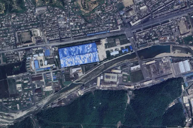 Satellite Image Hints at North Korea’s Biggest Military Factory