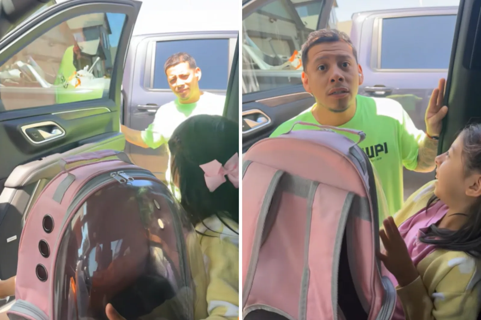 Dad Confused As Daughter Says Don’t ‘Be Mad’—Then He Sees Why