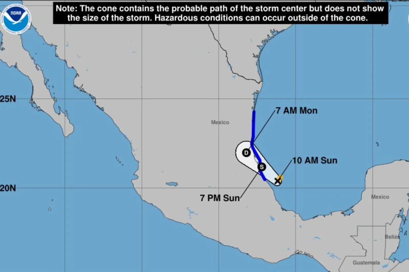 Barry Becomes Tropical Storm as It Takes Aim for Eastern Mexico - Newsweek