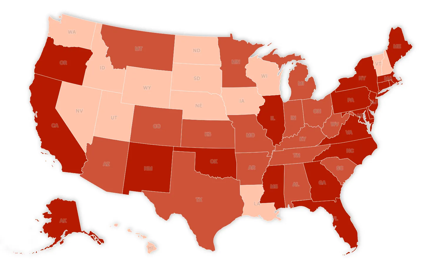 Map Shows How SNAP Bills Would Rise For States Under Trump Bill - Newsweek