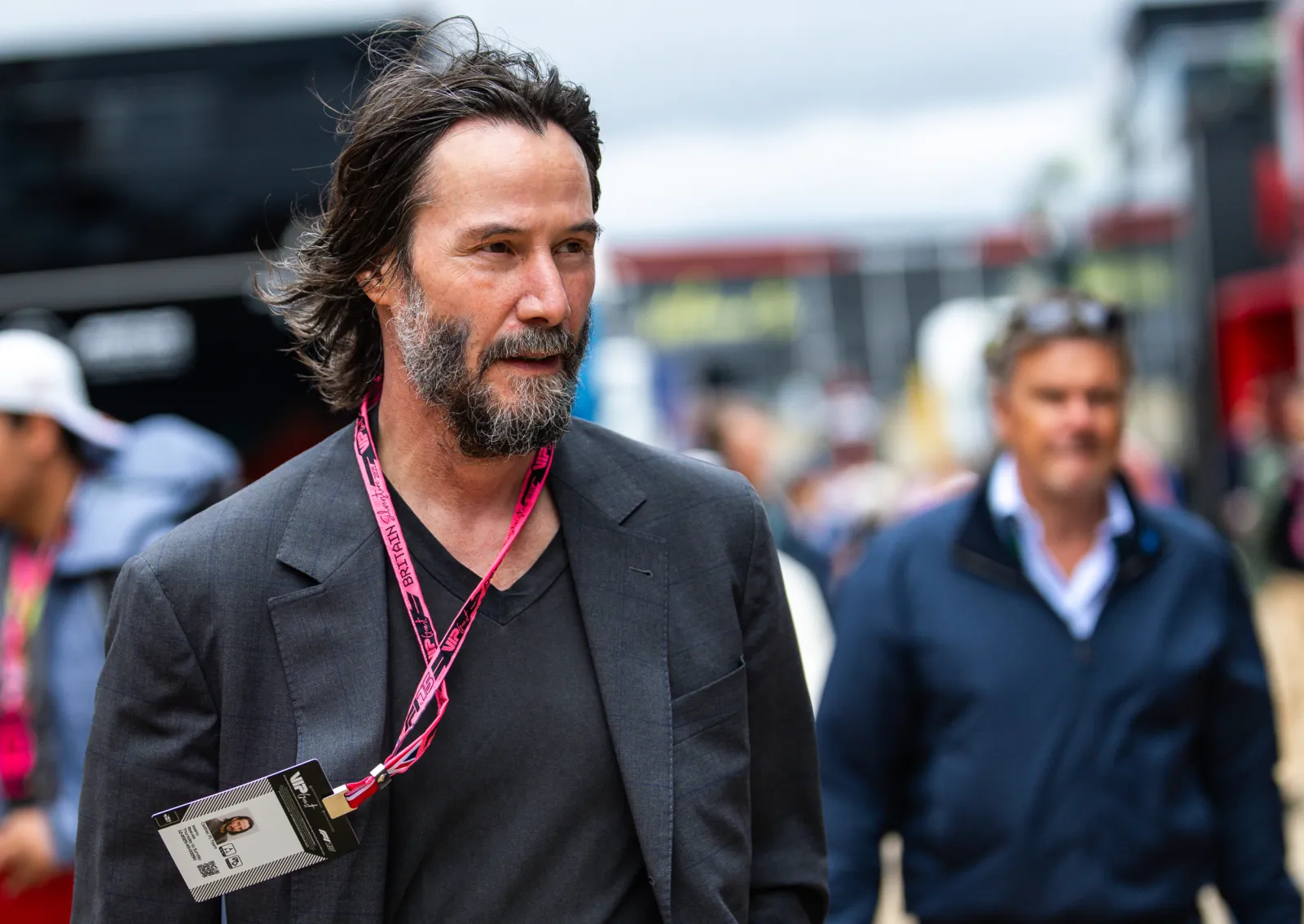 Keanu Reeves Assets Keanu Reeves Makes British GP Appearance After Huge Cadillac News ...