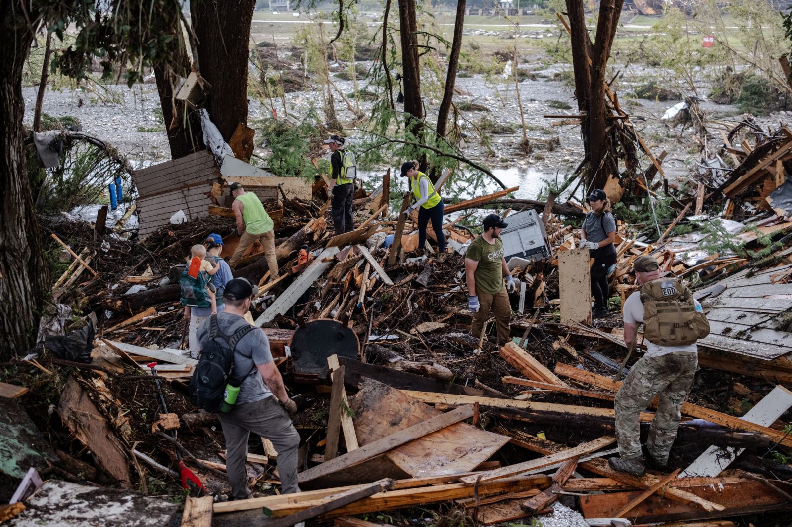 Searches Enter Third Day as 82 Dead in Central Texas Floods - Newsweek