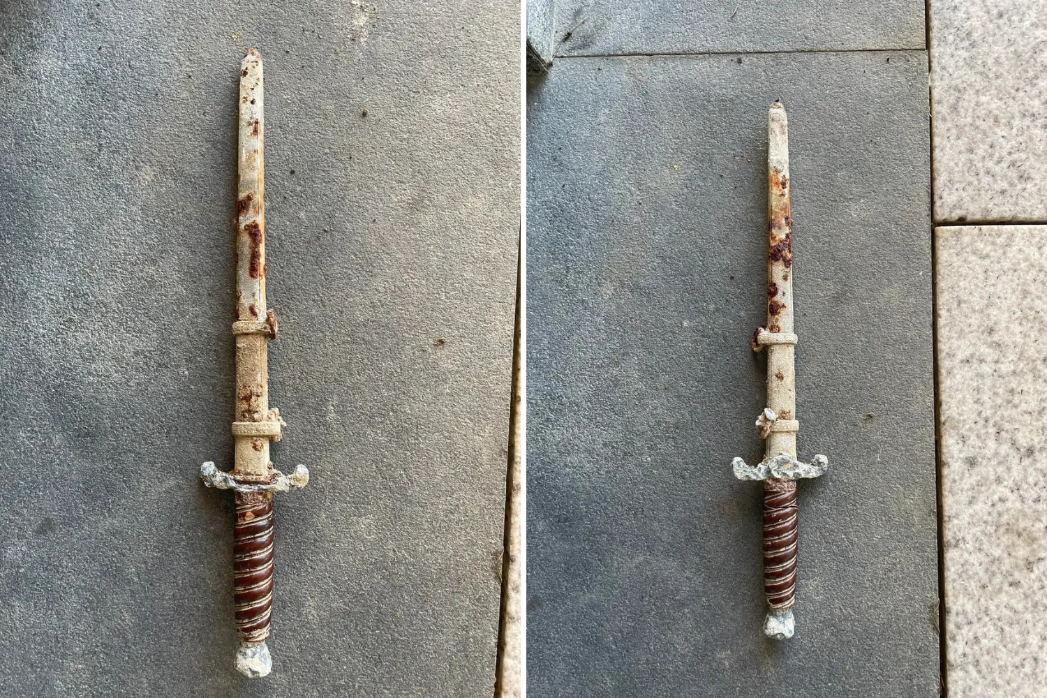 Mom Gardening in Yard Finds Buried Sword—Then Realizes What Era
