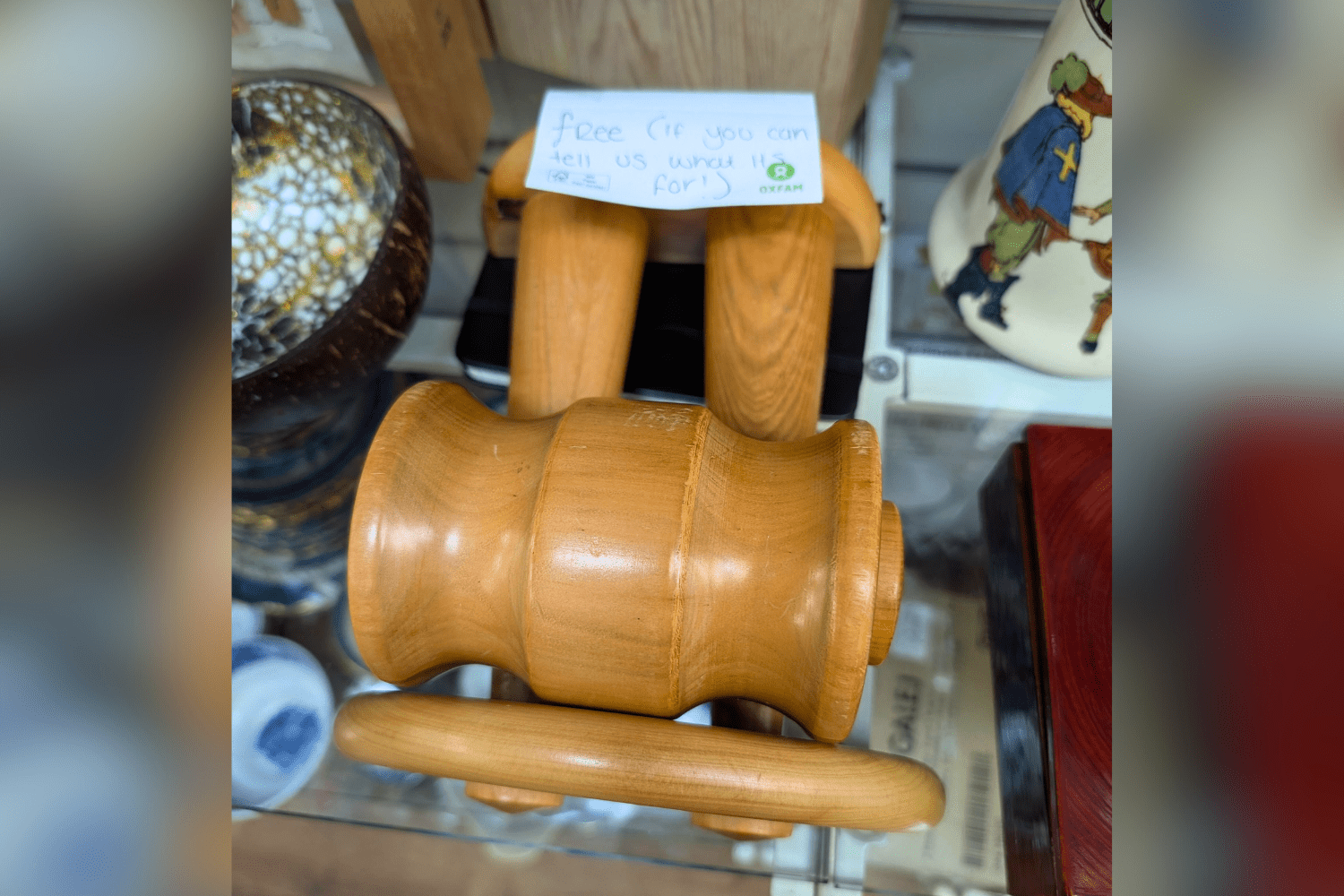Thrift Store Says Mystery Item Is Free—Only if You Can Identify