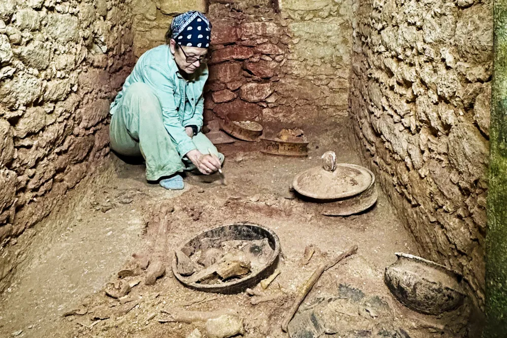 Octagonal Tomb Ruler Ancient Ruler’s Tomb Uncovered After Nearly 1,700 Years - Newsweek
