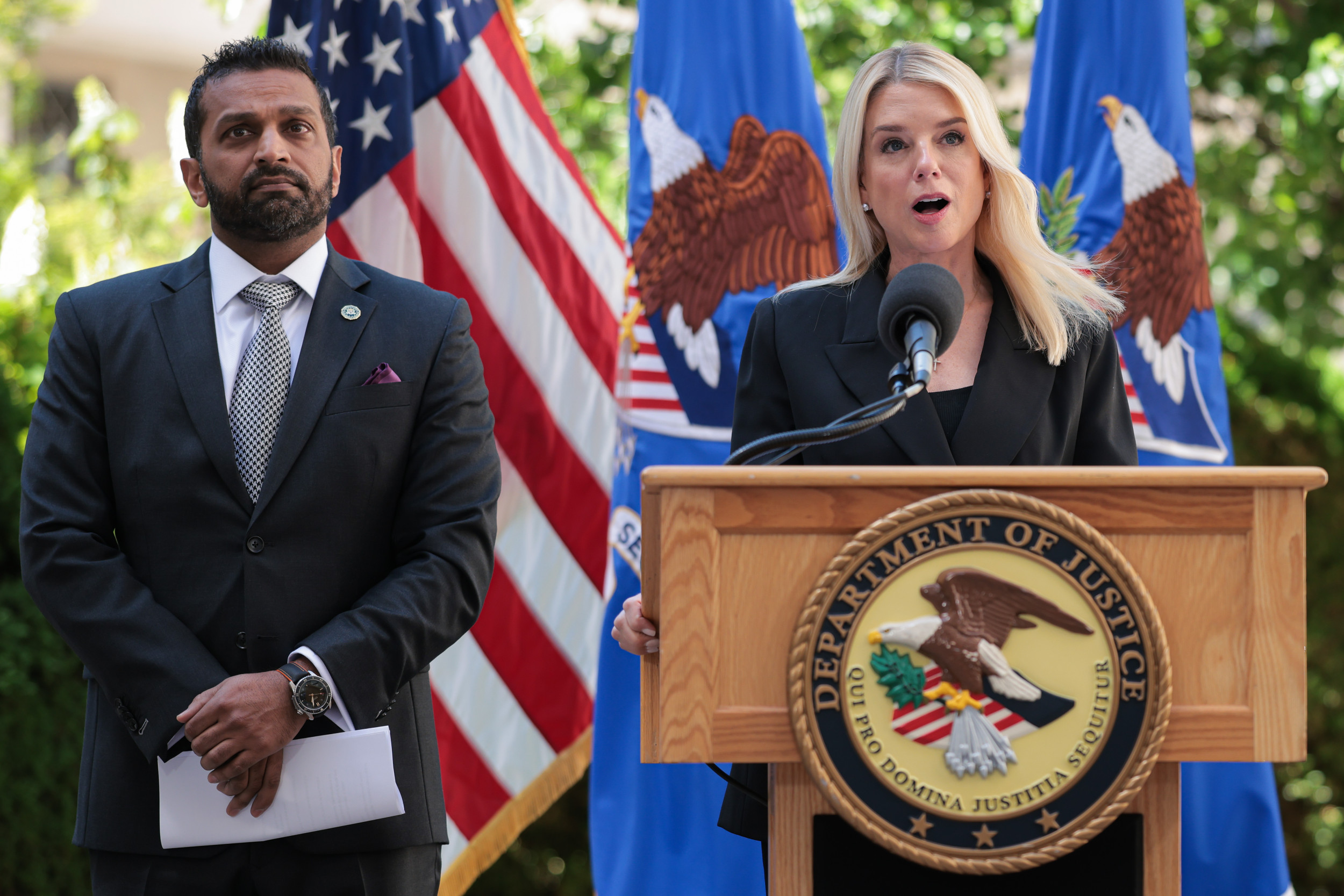Bondi: FBI Reviewing Tens Of Thousands Of Videos Of Epstein With Children