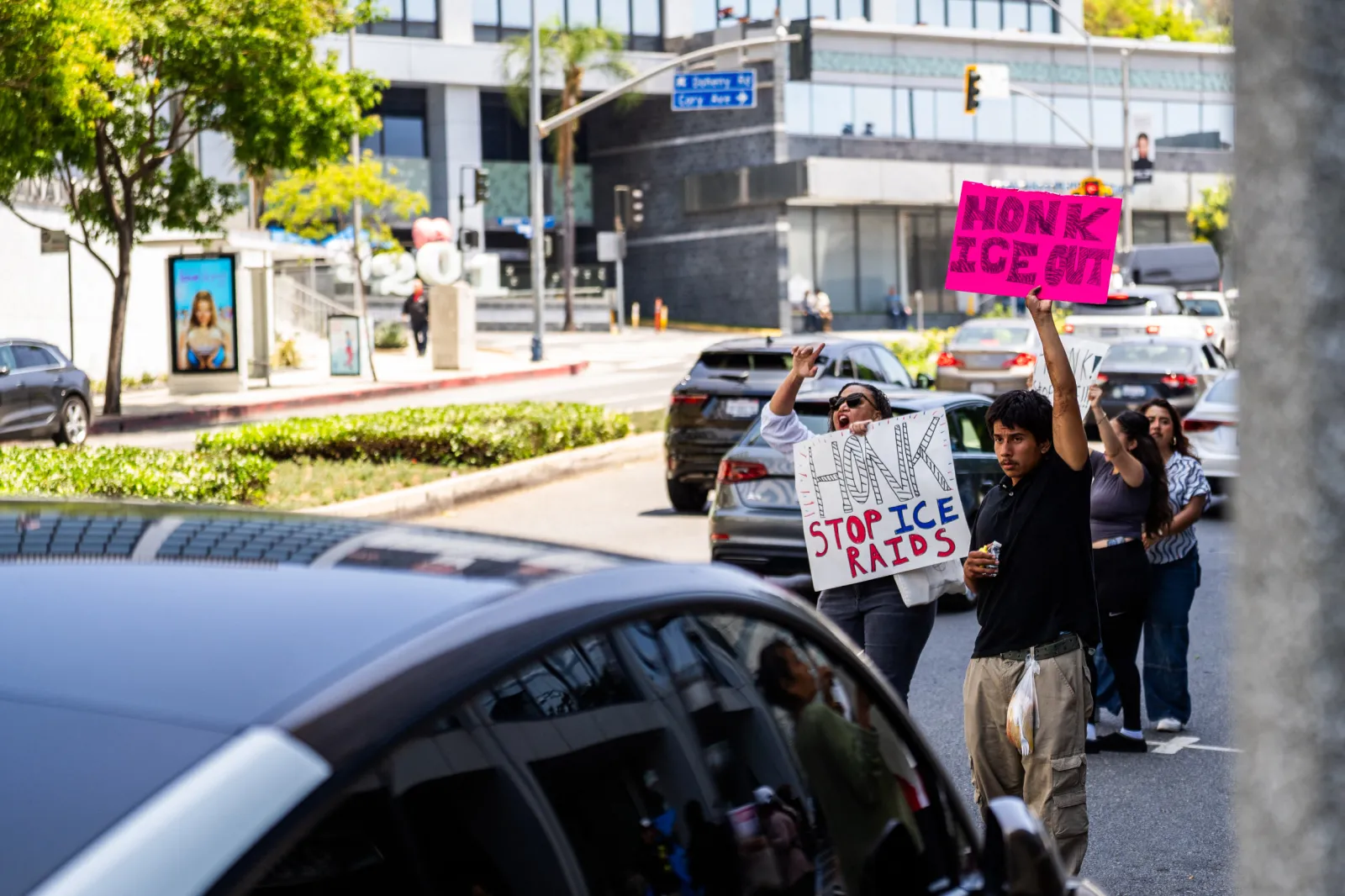 Is LA Traffic Really Down Because of ICE Raids? - Newsweek