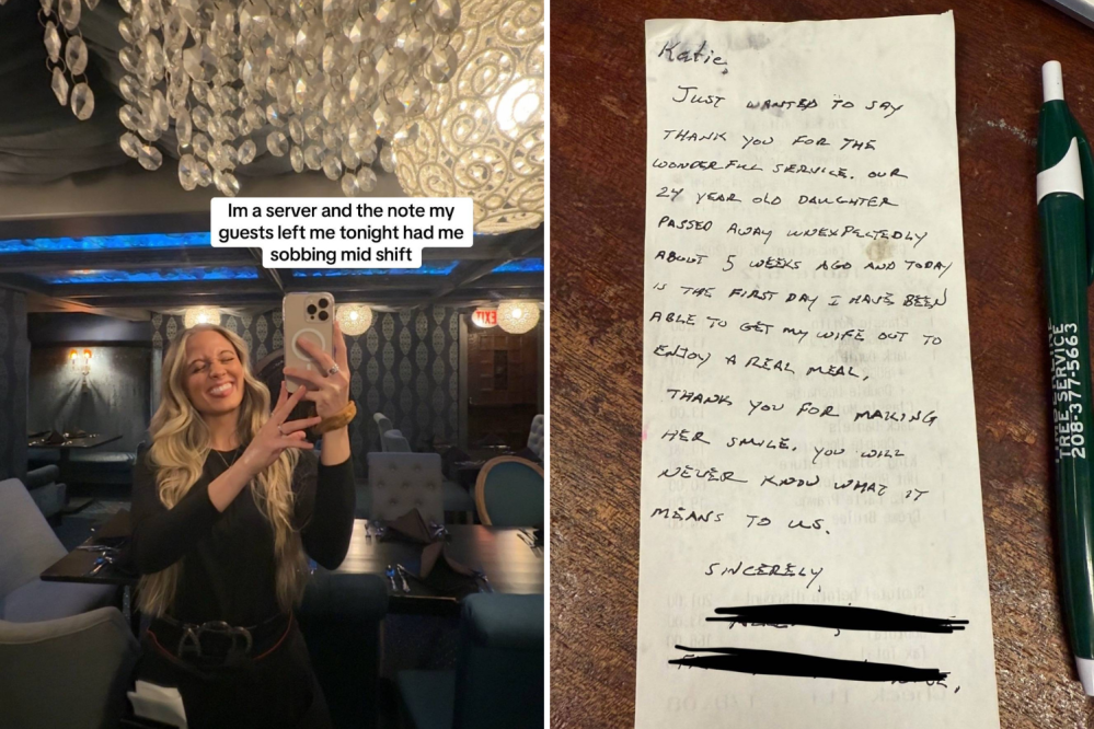 Server Gets Note From Table Mid-Shift, What It Says Leaves Her ‘Sobbing’