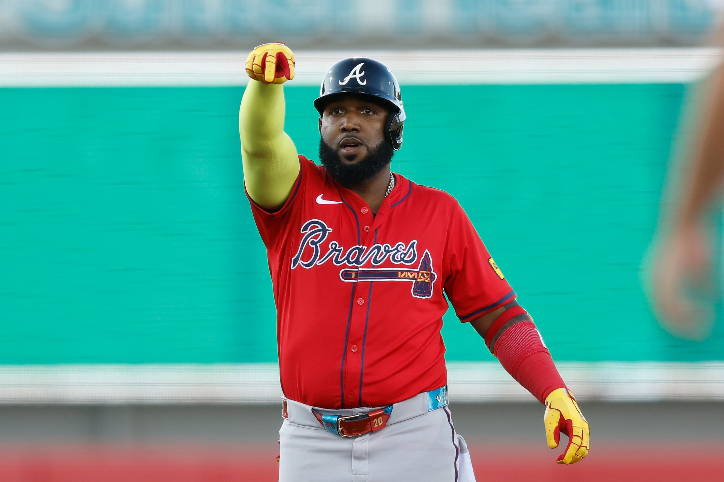 Braves Cutting Ties With Marcell Ozuna? Rangers, Padres R... - Newsweek