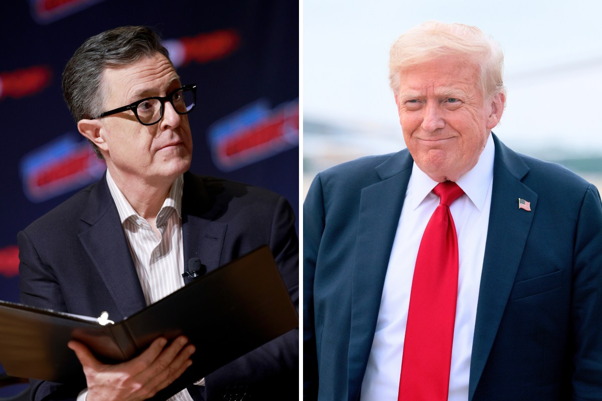 Donald Trump Reacts to Stephen Colbert News, Predicts Who Is Next - Newsweek