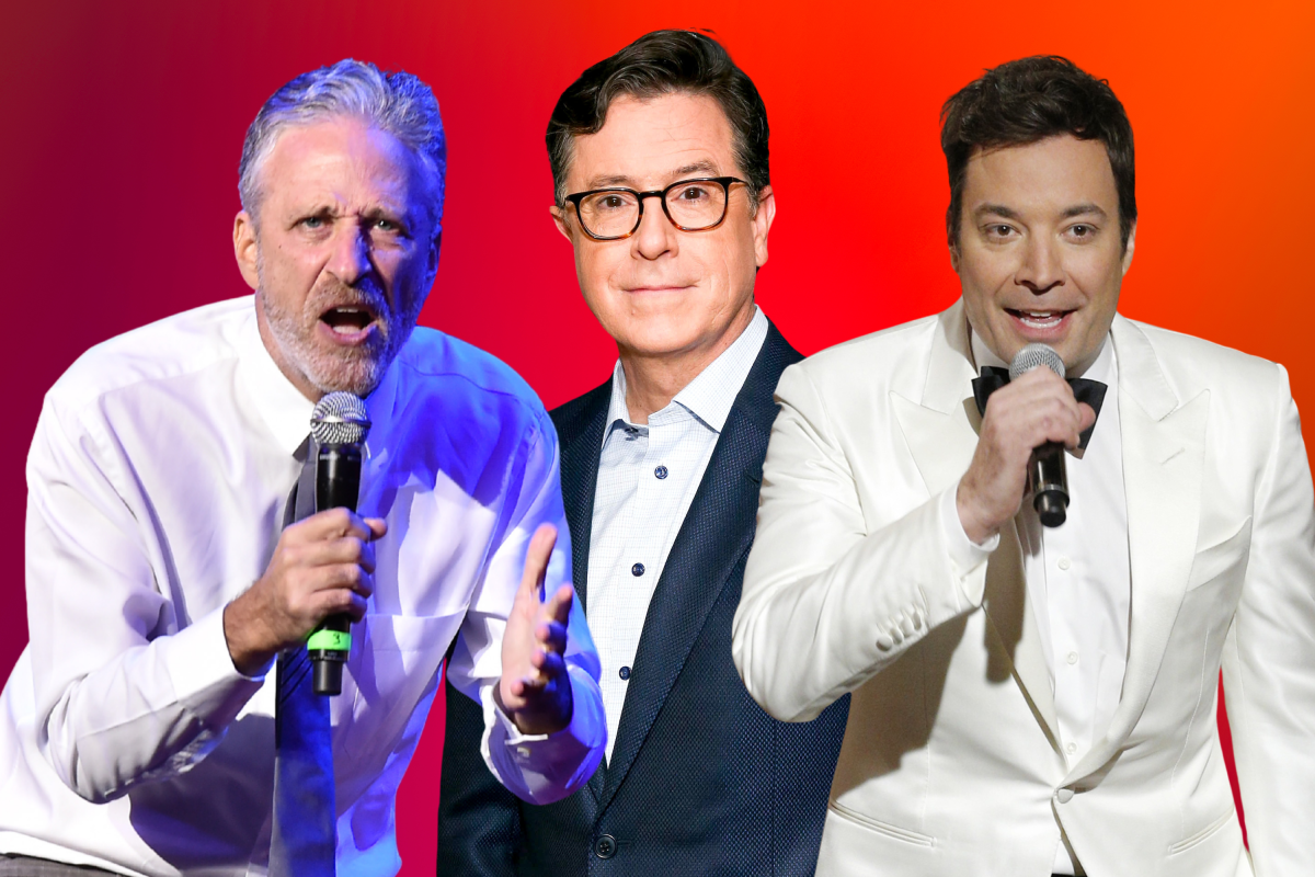 Late-Night Hosts React to Stephen Colbert Show Cancellation - Newsweek