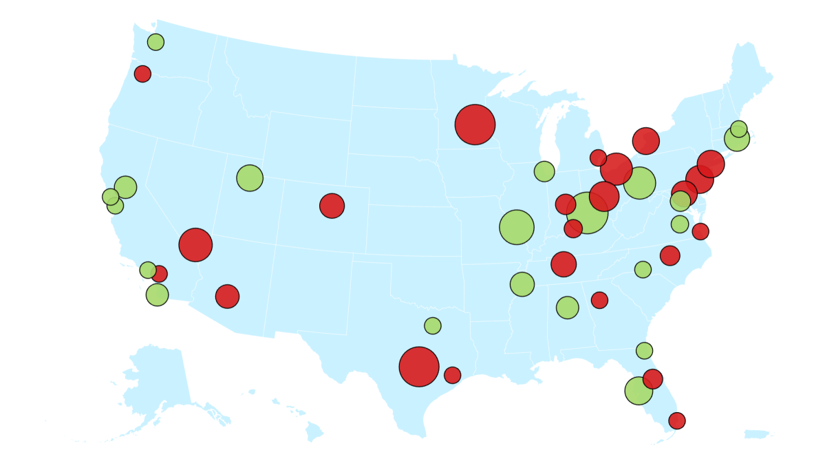 World Rent. Map Map Shows Where Rent Is Rising—And Falling—Fastest - Newsweek