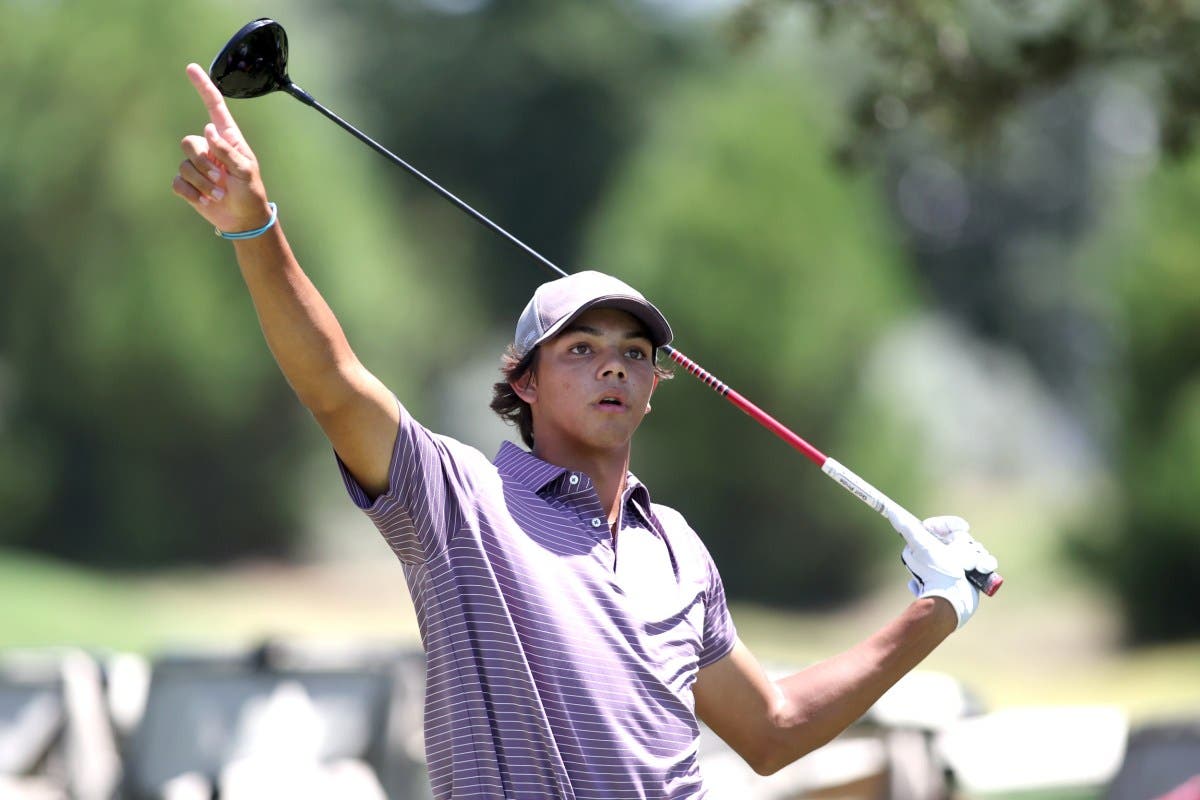 Charlie Woods Leads Team to Victory at South Florida PGA High School