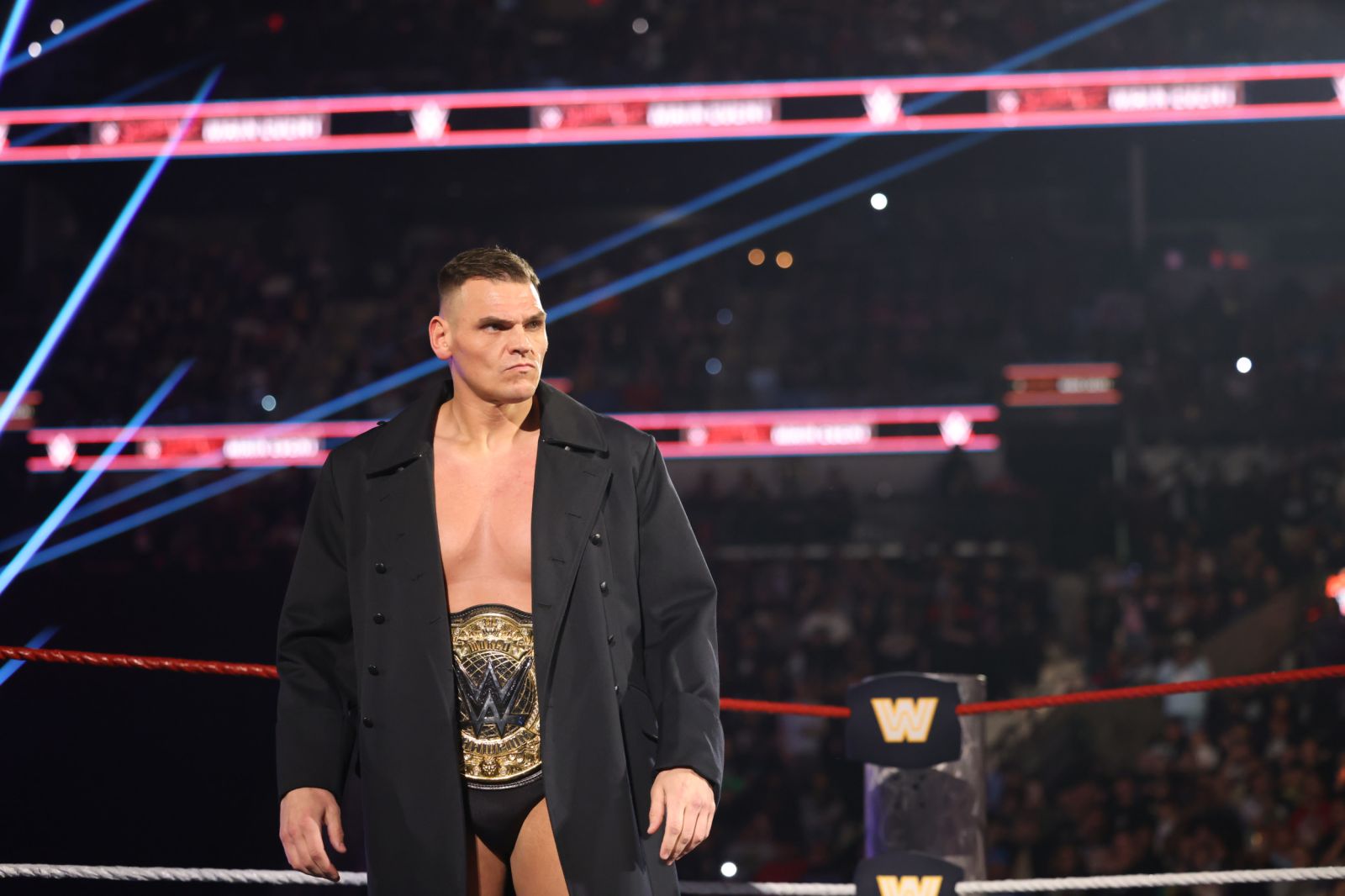 Goldberg Breaks Hand in Retirement Match Against Gunther