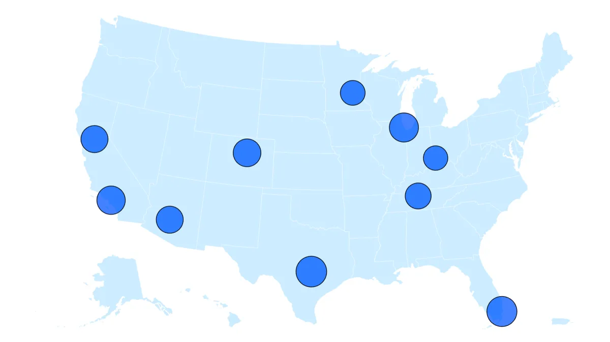 Map Shows US Cities With Biggest House Price Declines Last Month - Newsweek