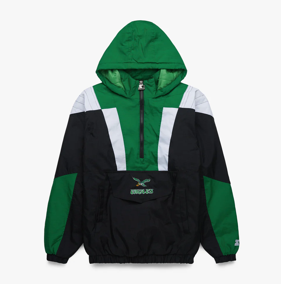 Philadelphia Eagles Starter Pullover: Shop the HOMAGE x S