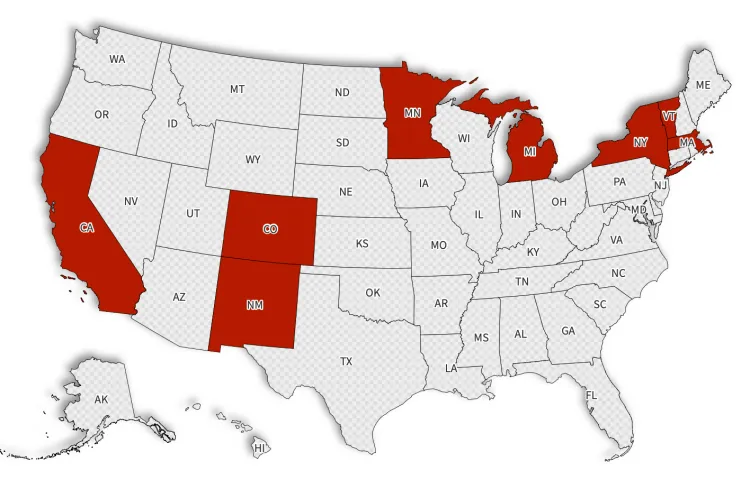 Map Shows States Offering Free School Meals - Newsweek