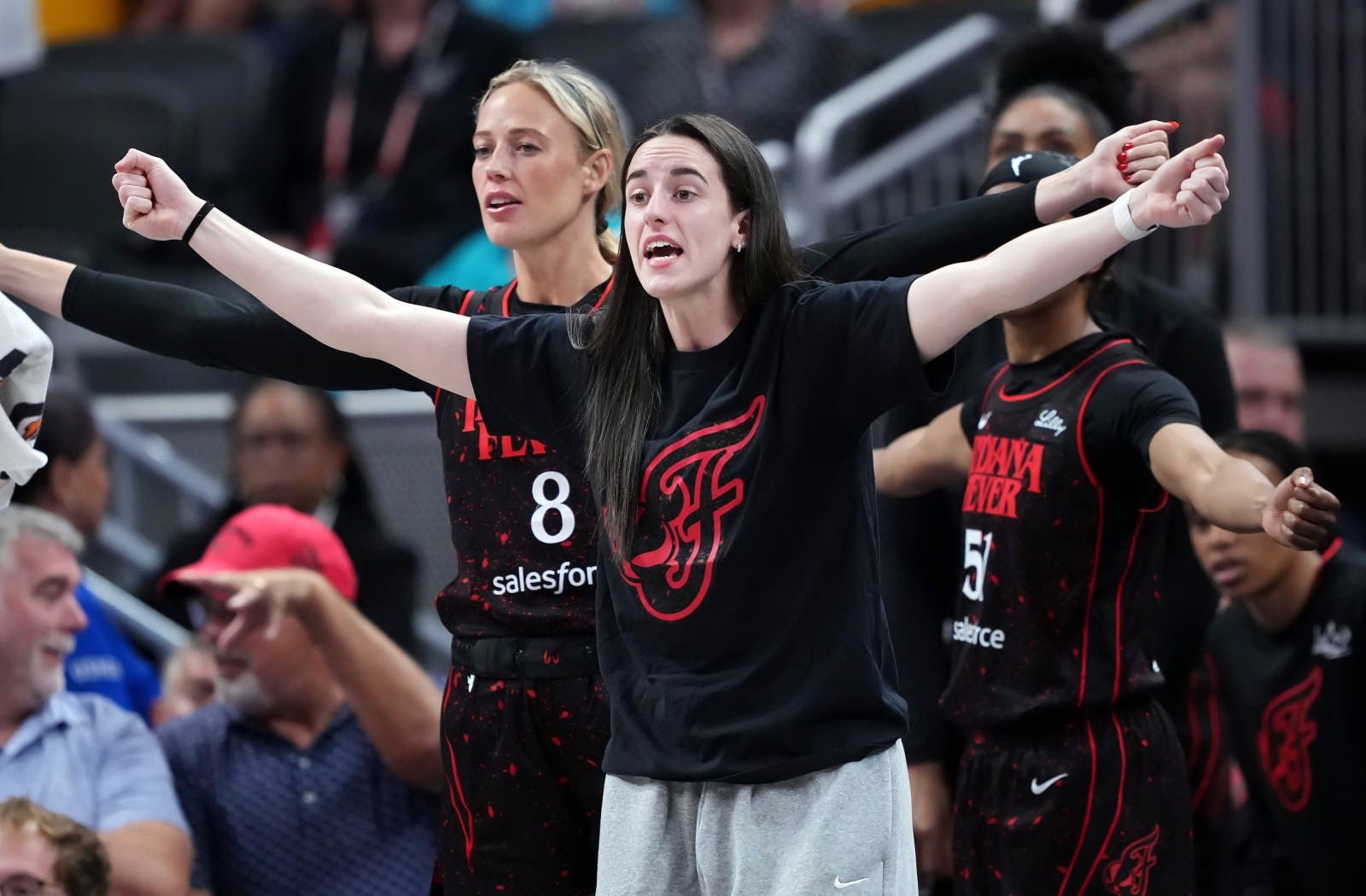 Caitlin Clark's Heartbreaking Reaction to Fever Teammates' Season-Ending  Injuries - Newsweek