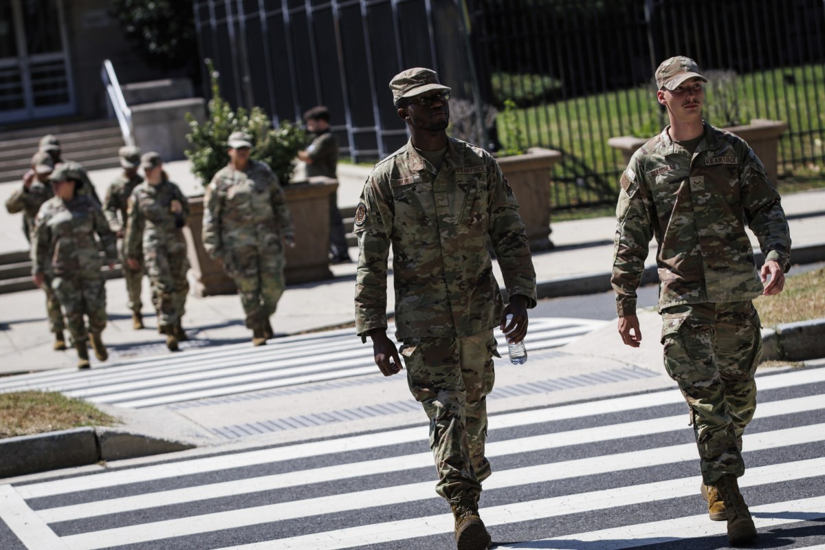 Trump Administration Gives Update on Arrests After First Day of DC ...
