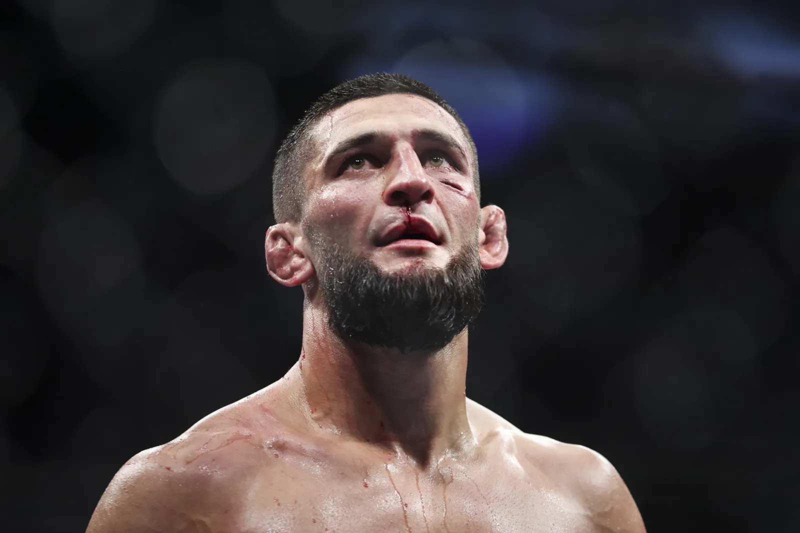 Khamzat Chimaev's Viral Kick: The Pre-Fight Showdown at UFC 328