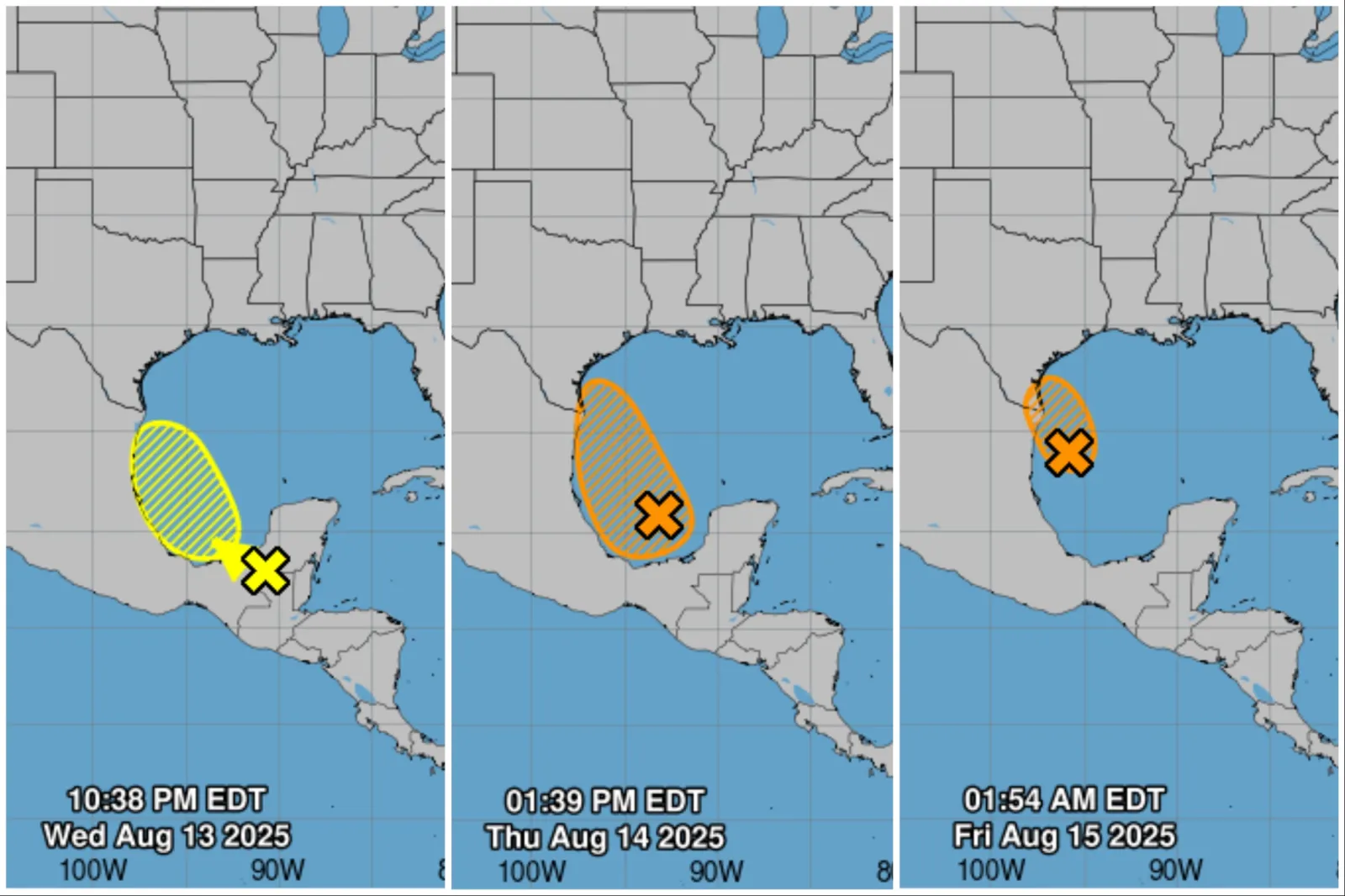 Cyclone’s Chances of Hitting Texas Increase—NHC Tracker Map - Newsweek