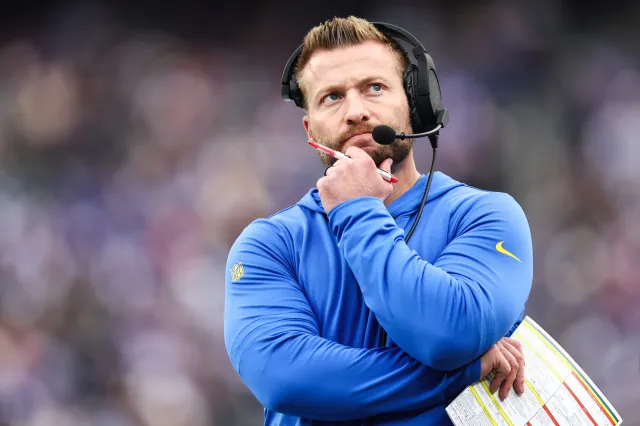 Los Angeles Rams head coach Sean McVay