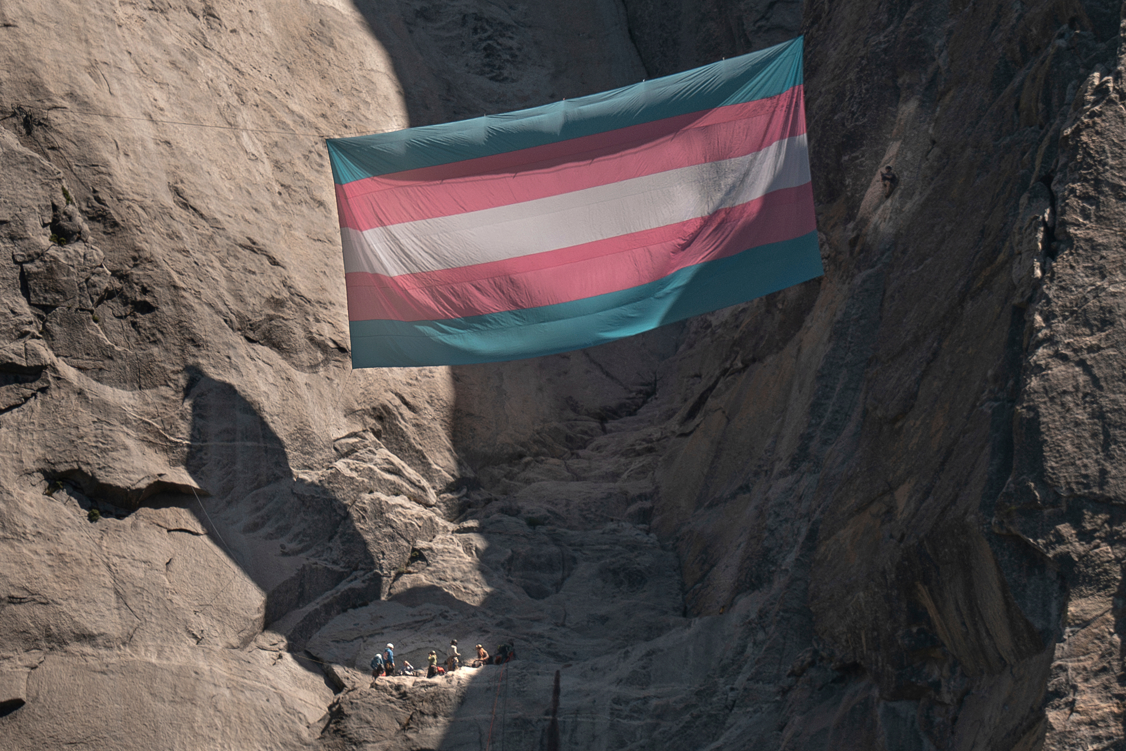 Yosemite's El Capitan Center of Transgender Flag Controversy After