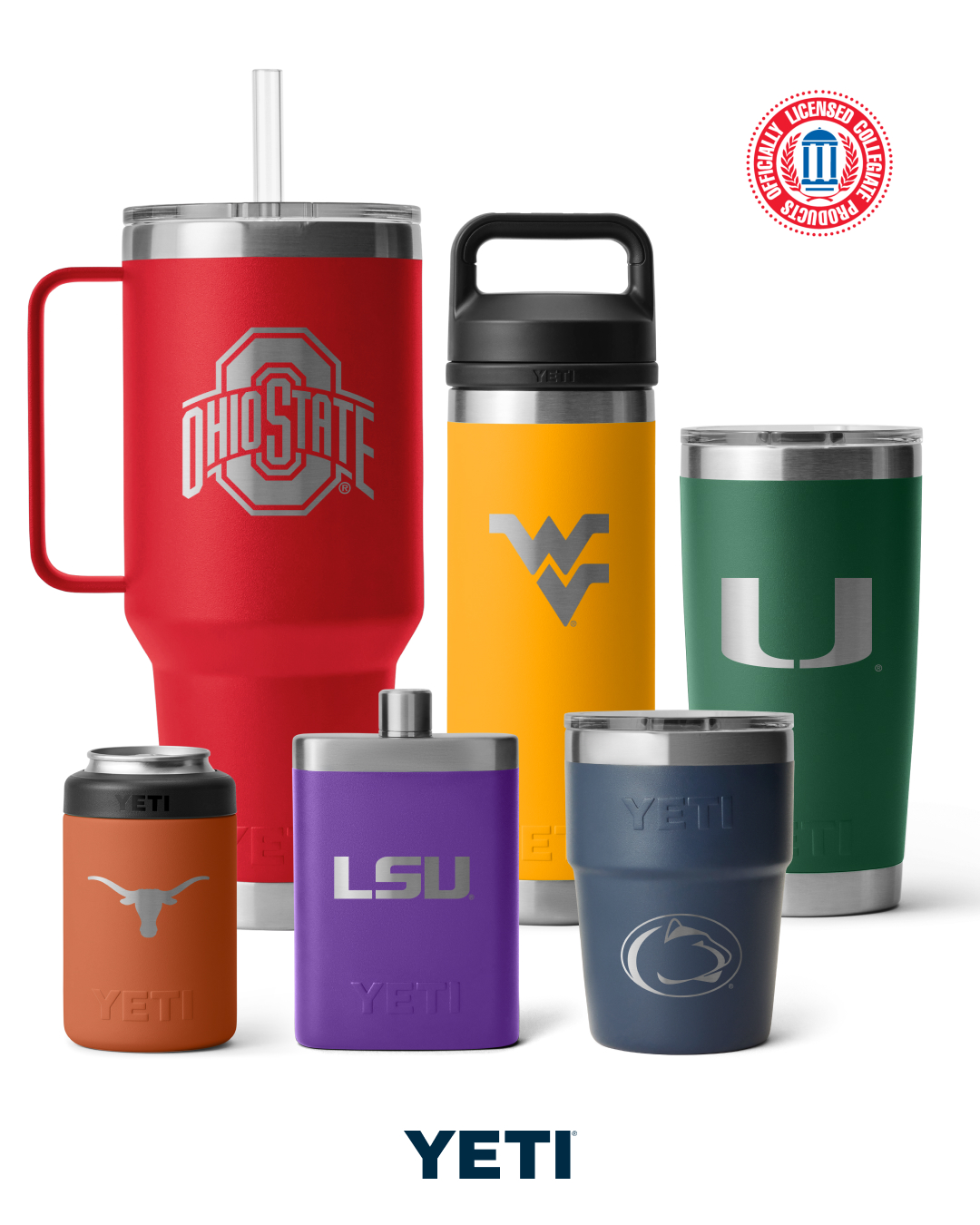 YETI Now Has Team Specific Colorways for NFL, MLB, NHL, and NCAA
