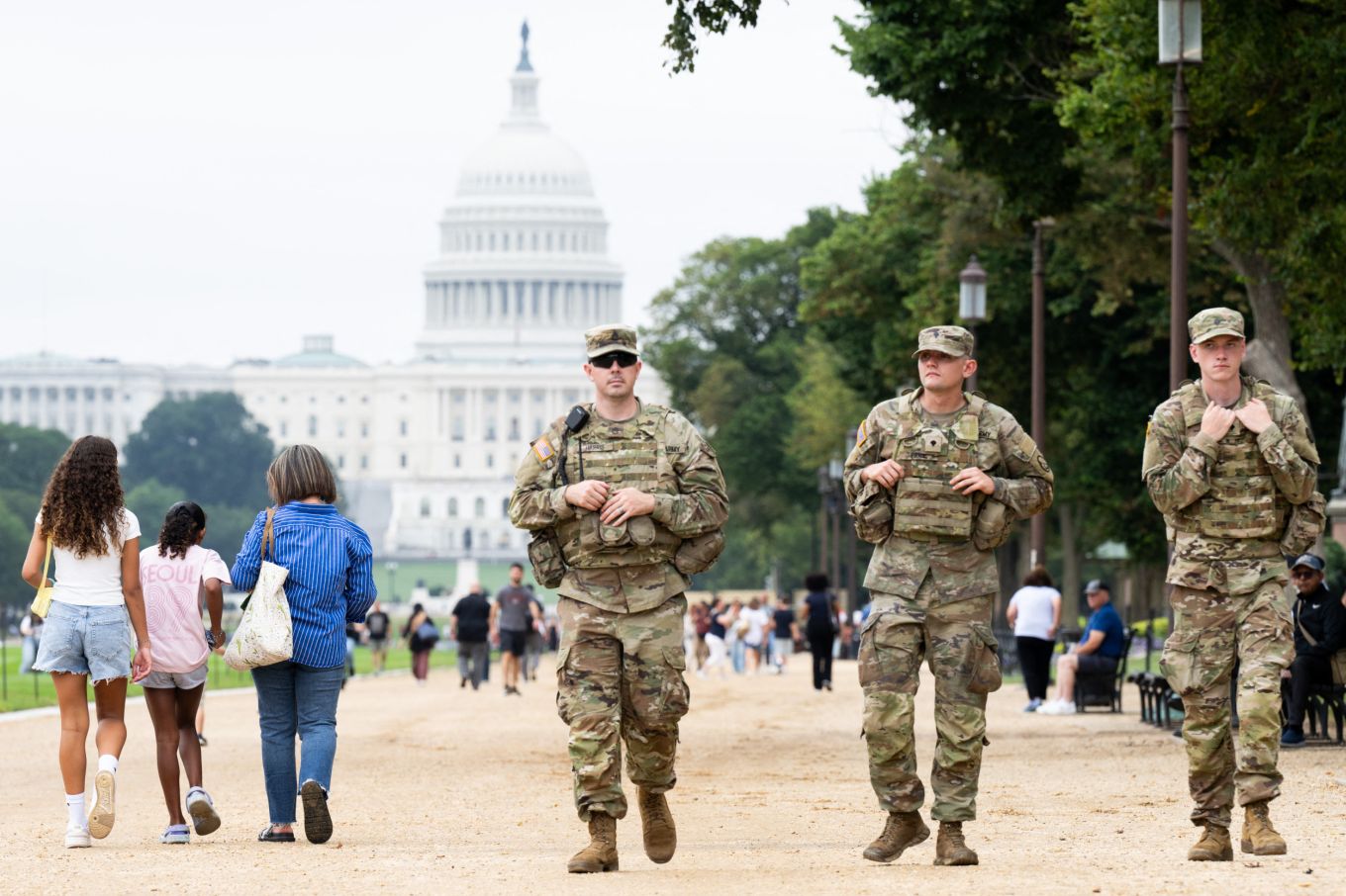 National Guard Troops to Start Carrying Weapons in DC - Newsweek