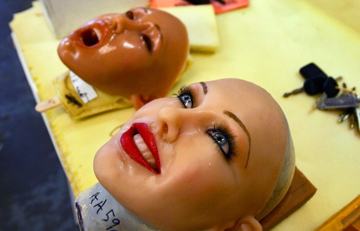 sex doll street prank Battered sex doll in NYC embraced in Bushwick with memorial main image 0