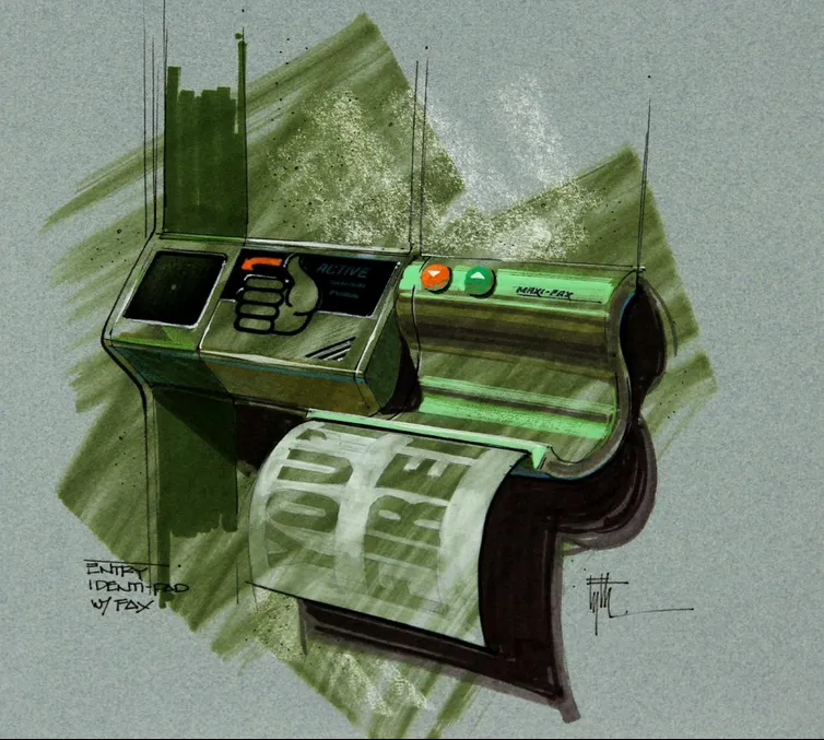Here's the Original Futuristic Concept Art From 'Back to the
