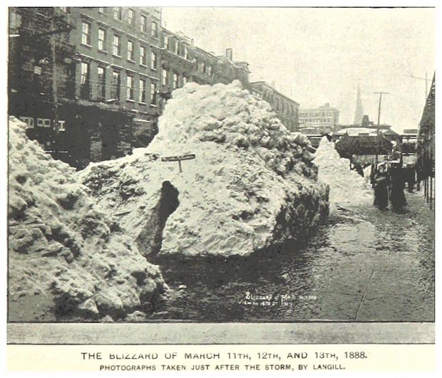 Forget Juno, Look at These Wild Images of the Blizzard of 1888