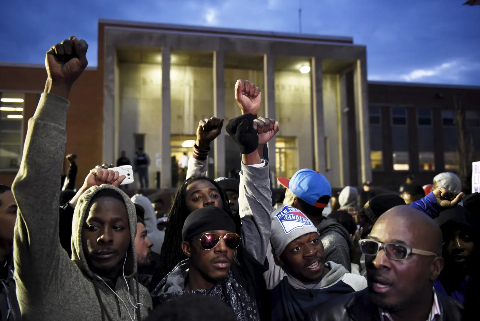 Photos: Peaceful Protests in Baltimore After Death Follows an Arrest ...