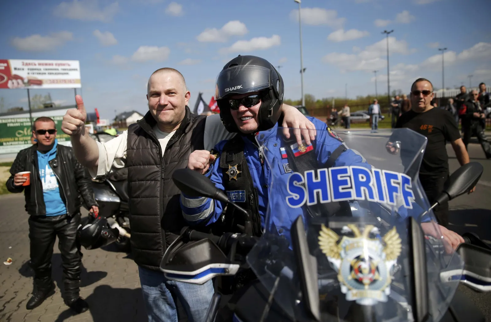 Photos: Germany Says It Will Keep Pro-Putin ‘Night Wolves’ Biker Gang ...
