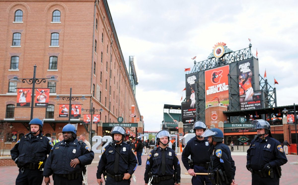 As Riots Consume Baltimore, Orioles Postpone Baseball Game - Newsweek