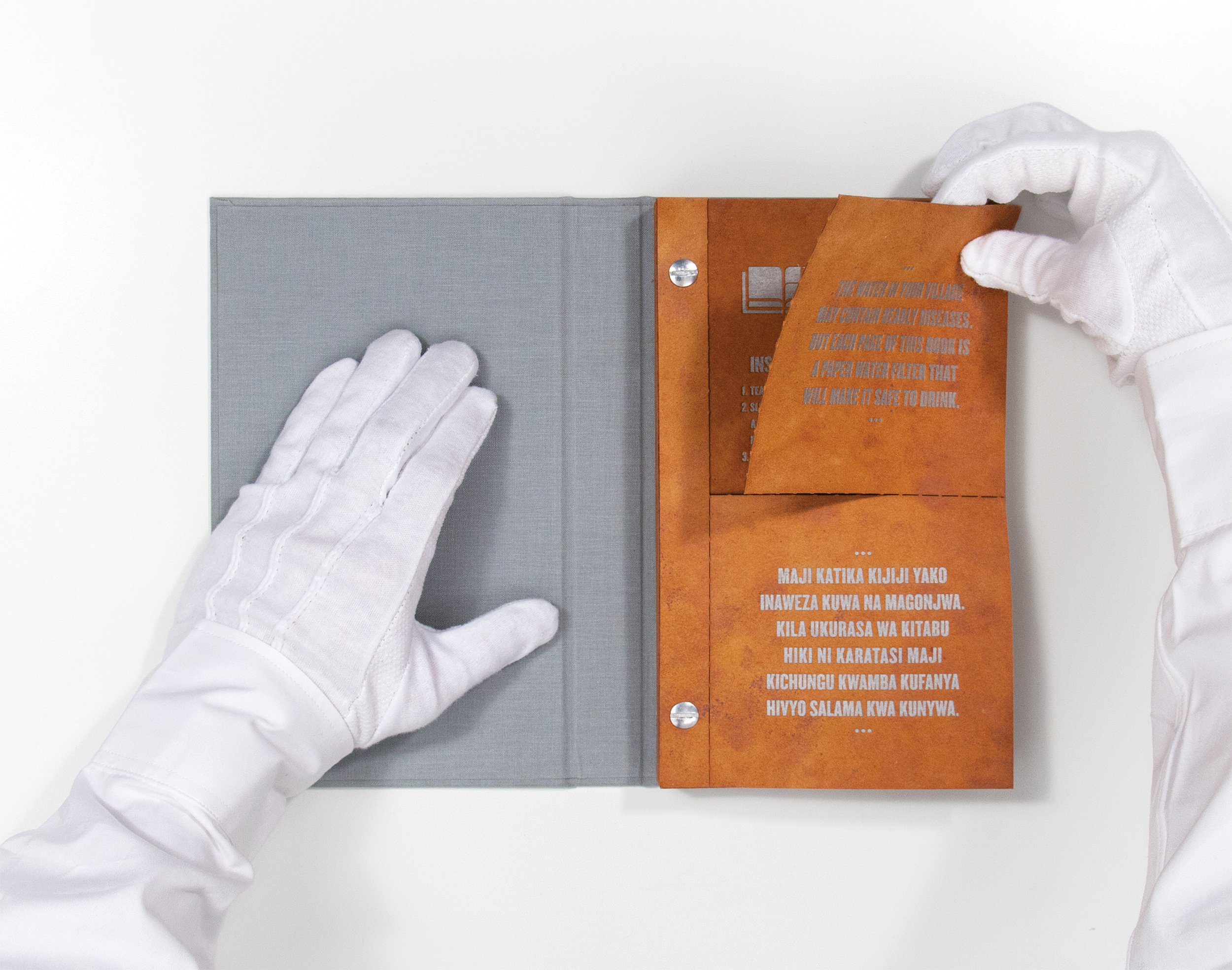 Pages of a 'Drinkable Book' Could Bring Safe Water to Millions
