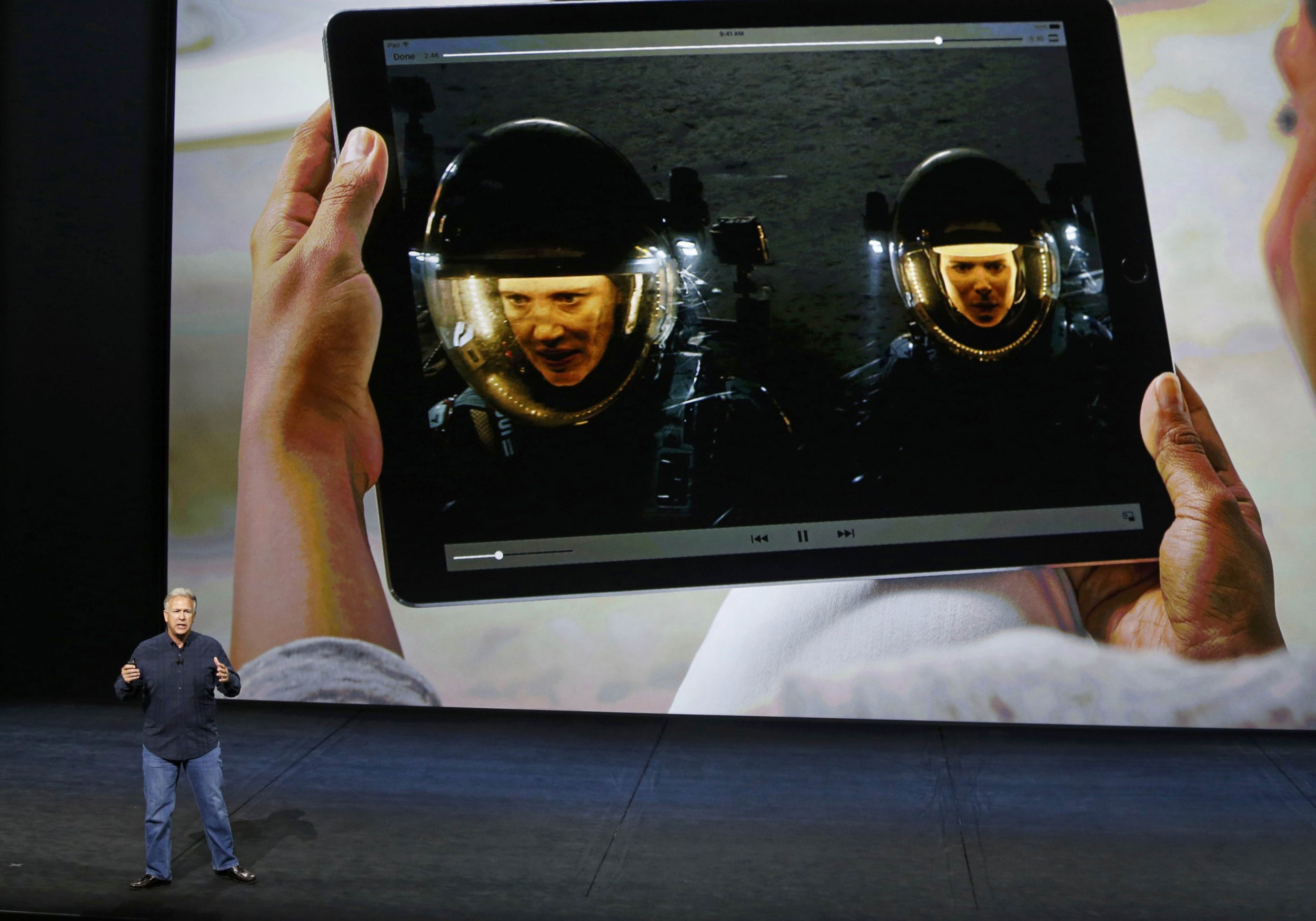 Apple Unveils iPad Pro, With Huge Screen, Full Size Keyboard