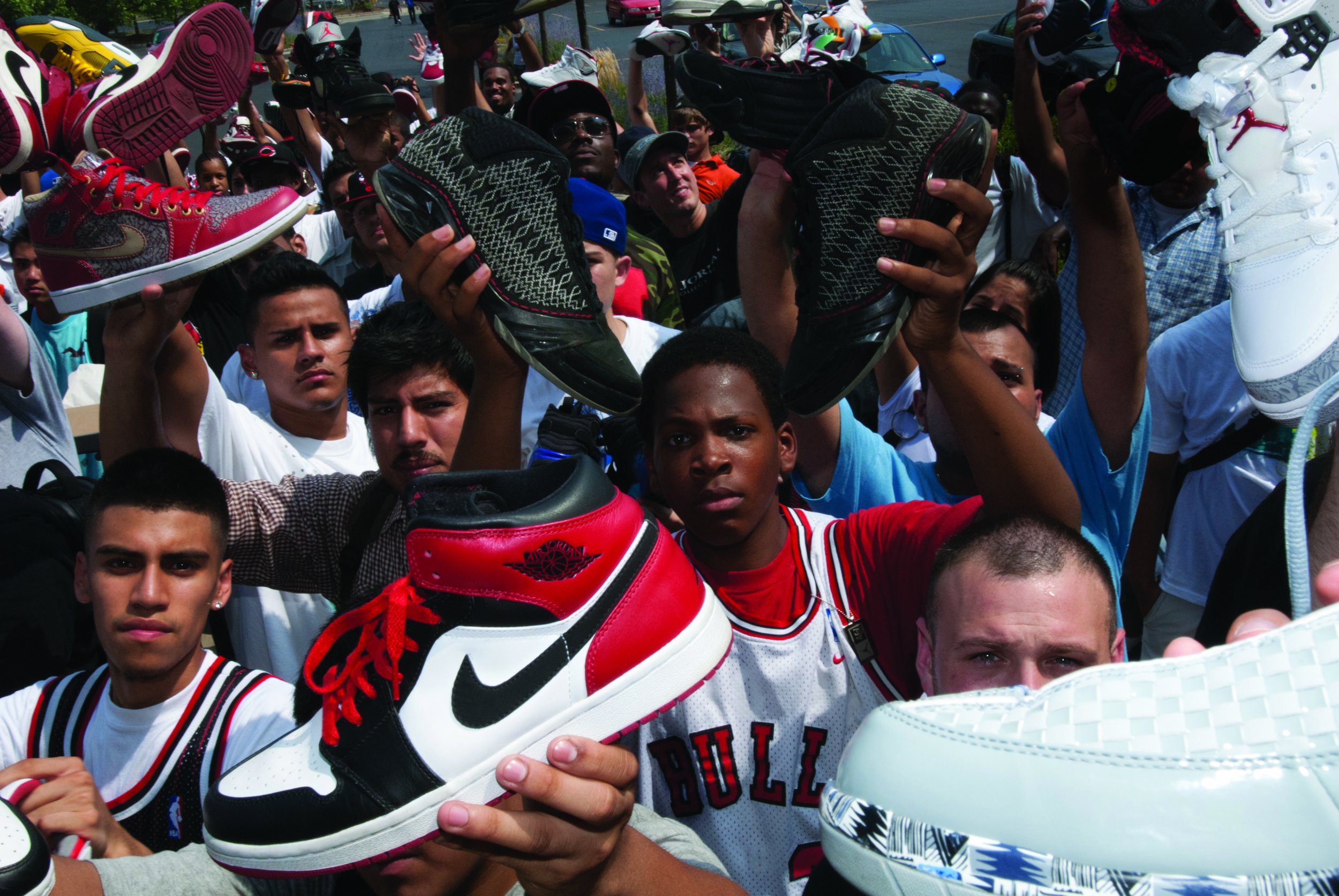 people wearing air jordans