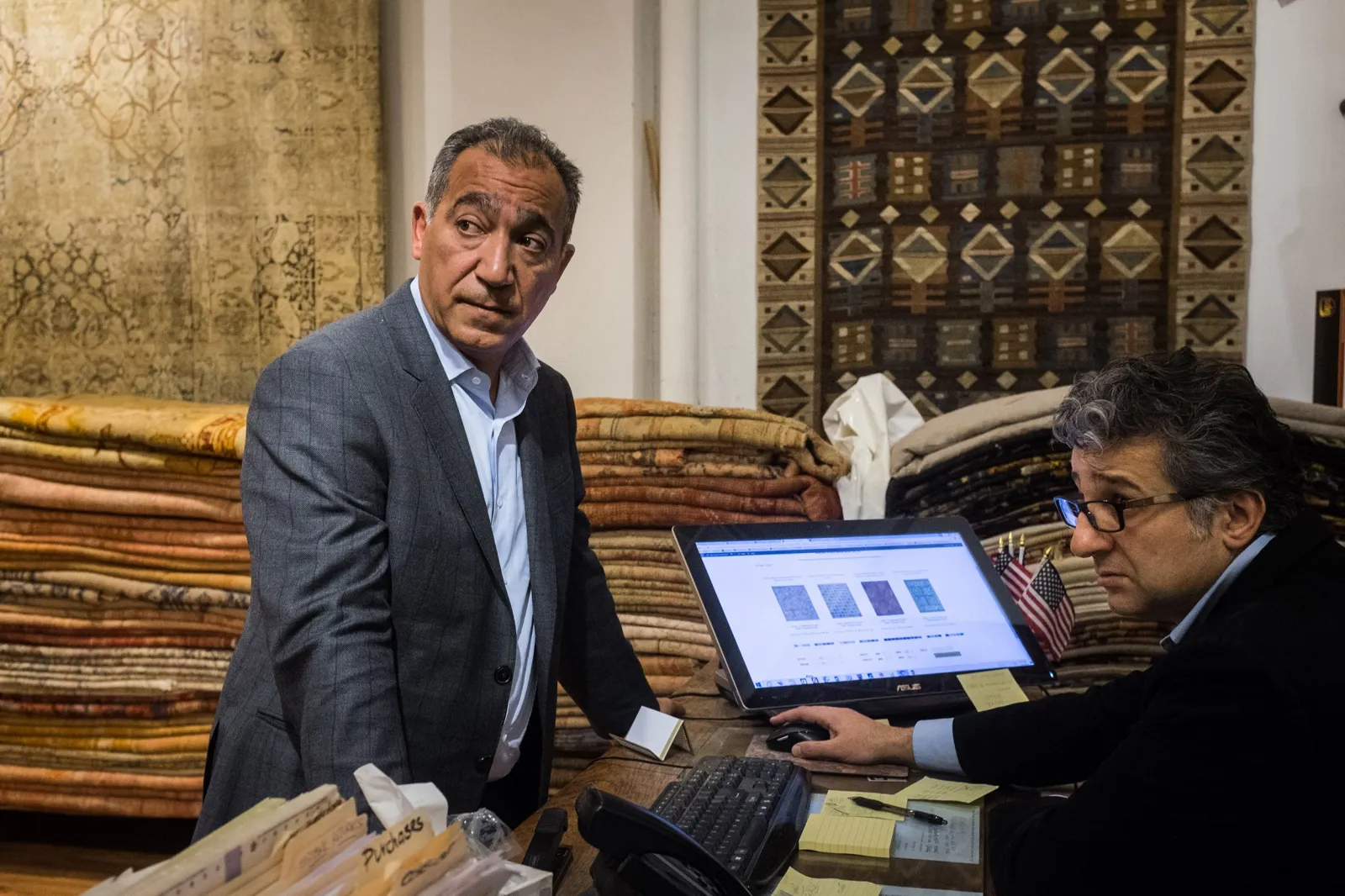 Syrian Rug Salesman The Persian Rug Trade Is Back in Business - Newsweek