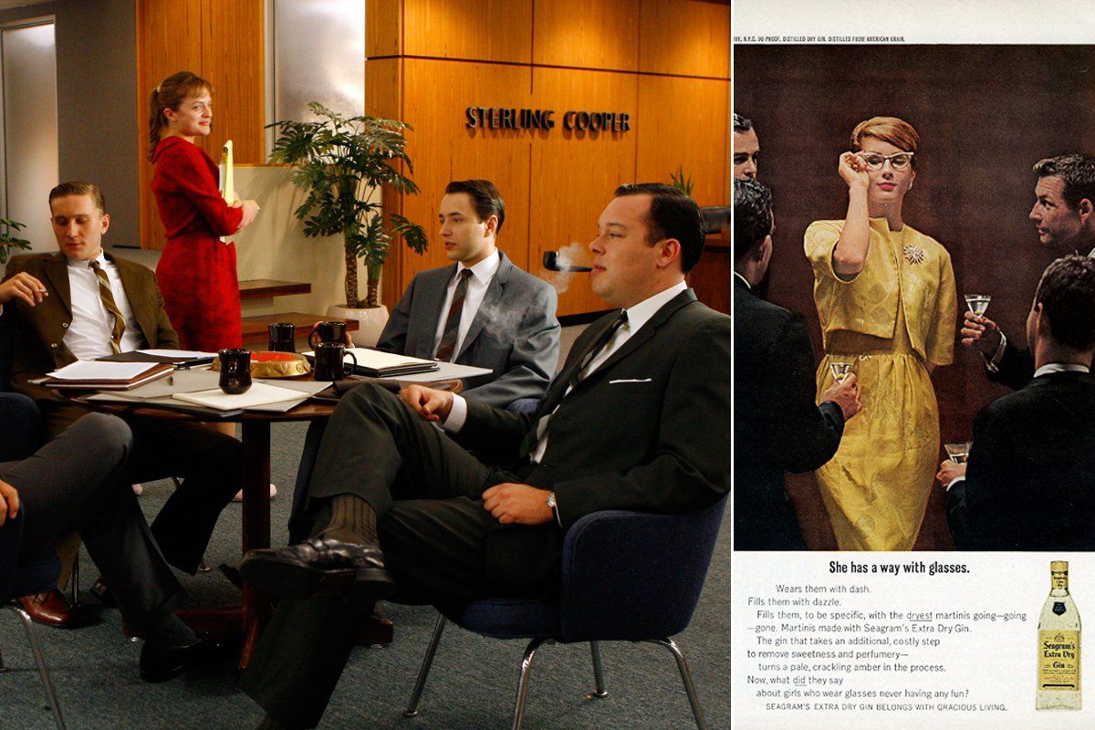 mad men cigarettes Mad Men' Goes Back to the Office
