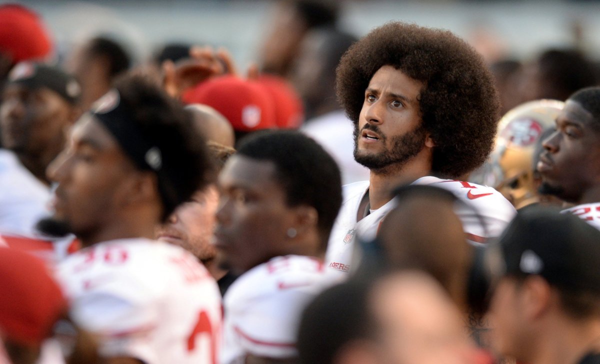 Other Players Join Colin Kaepernick in National Anthem Protest - Newsweek