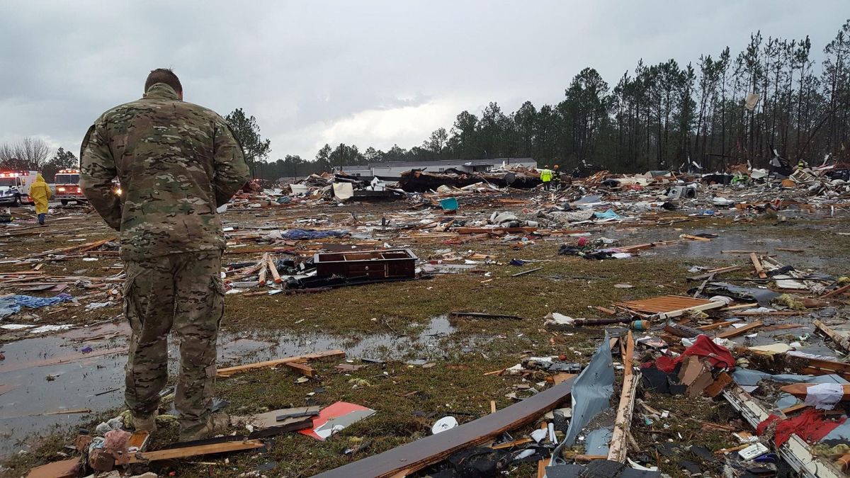 At Least 16 Dead in Severe Storms Across the South - Newsweek