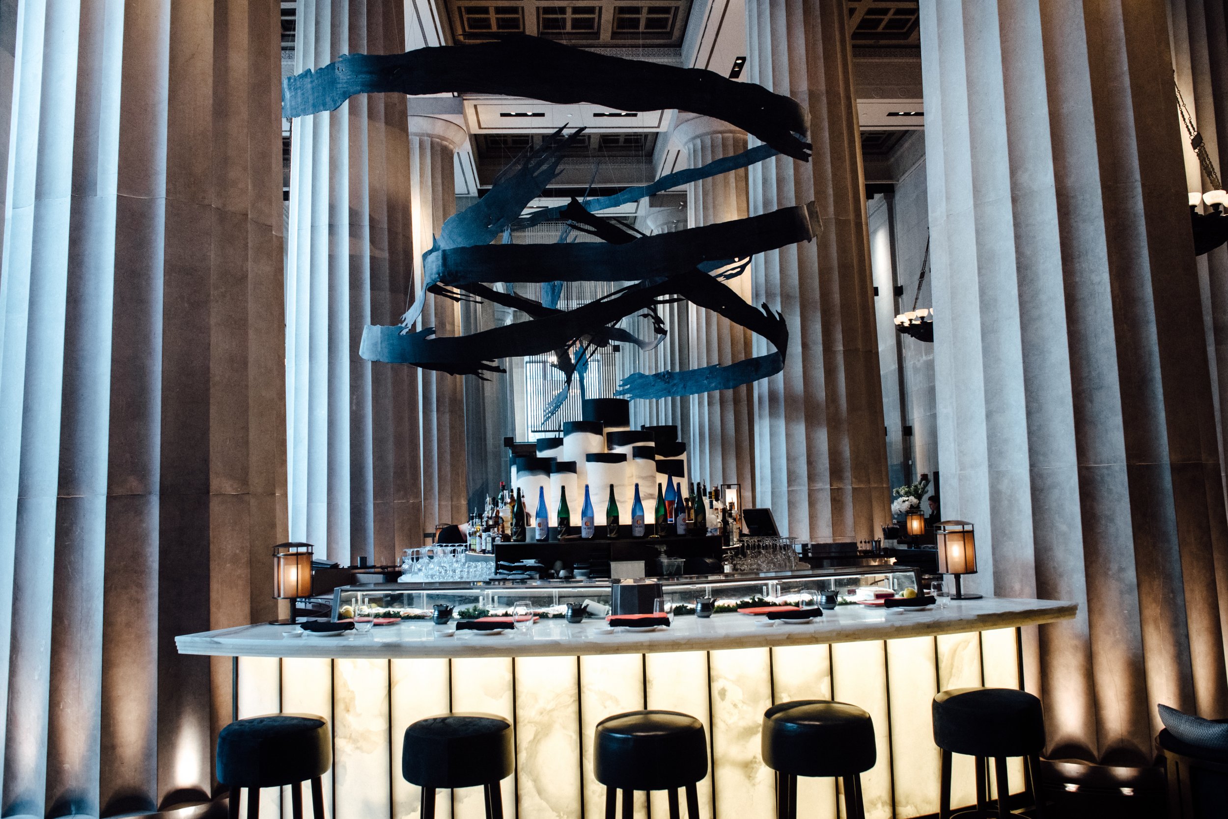 Inside Nobu Downtown: How Architect David Rockwell and Chef Nobu
