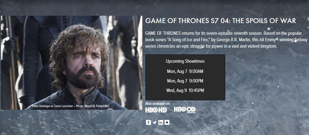 ‘Game of Thrones’ Spoilers: Is This When We’ll See Season 7’s Big