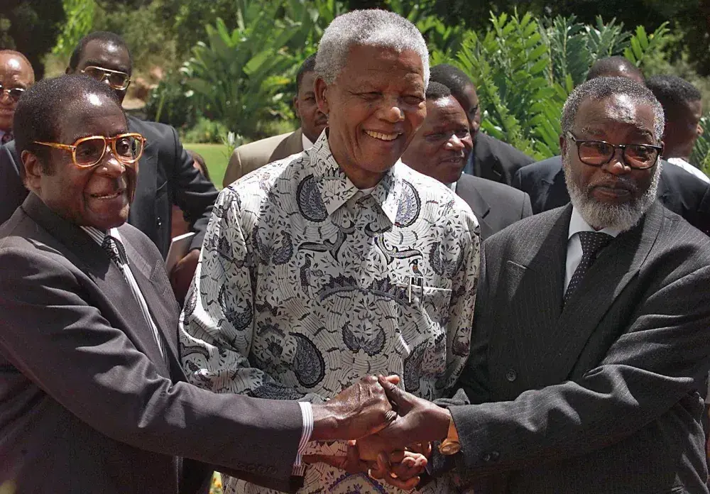 ‘Why Do Whites Still Have Power in Your Country?’ Zimbabwe’s Robert Mugabe Taunts South Africa Over Nelson Mandela Legacy