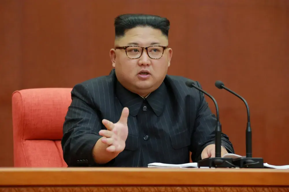 Kim Jong Un Had a Happy Day With His Wife Touring a Cosmetic Factory As the U.S. Promised to Defeat North Korea