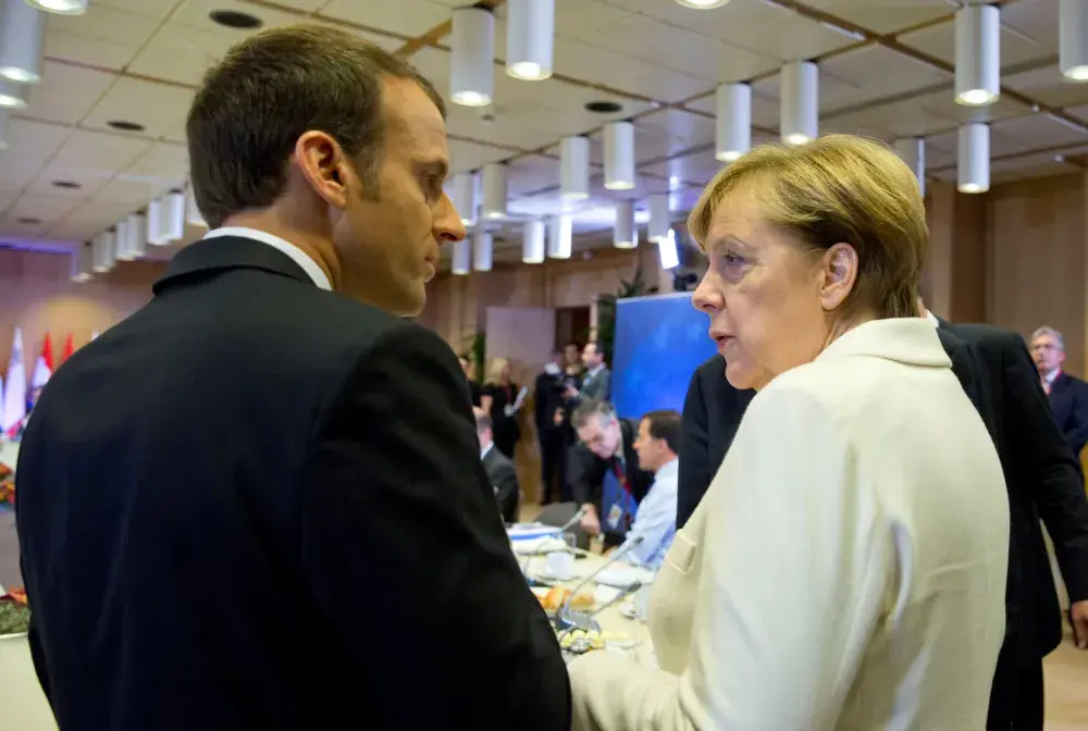 Donald Trump Might Not Agree With Michael Bloomberg and Jerry Brown on Climate Change, But Angela Merkel and Emmanuel Macron Do