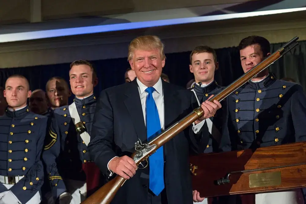 Trump Gun Crafted by Reality TV Star Welder Jesse James