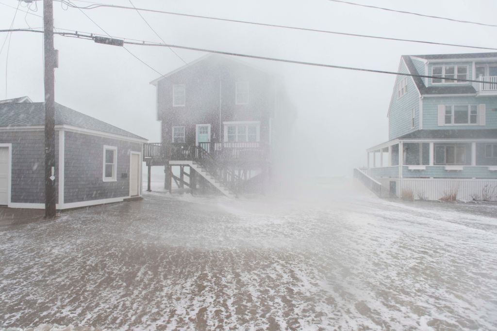 Storm Riley in Pictures: Monster Nor’Easter Lashes East Coast - Newsweek